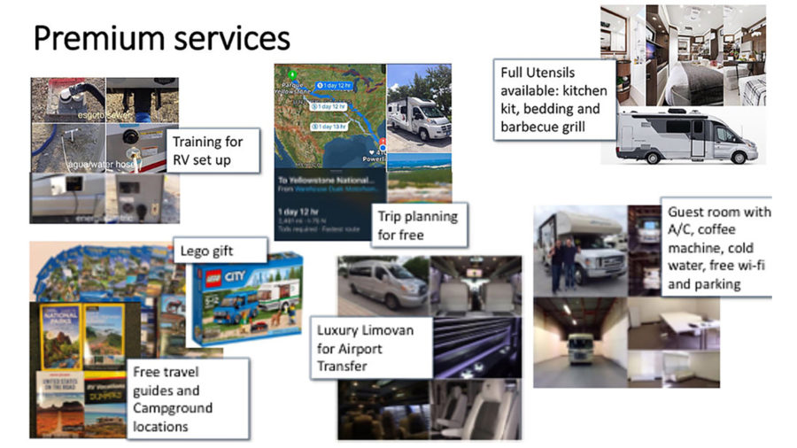 Premium RVs and dedicated services